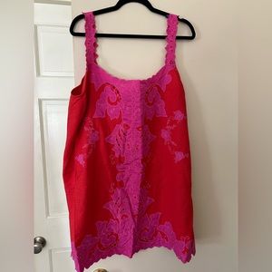 NWOT Topshop cotton dress, sz 14